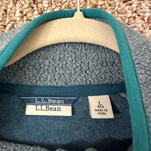 LL Bean-Women’s Tumbled Quarter Snap Pullover - Picture 4 of 7